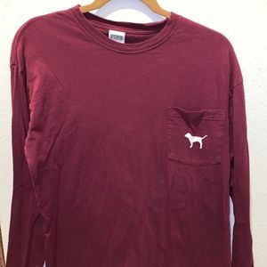 VS PINK LONG SLEEVE TEE!